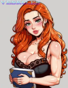 Guapa Chica Polaca Posando Desnuda Para El Casting Anime AI Artwork