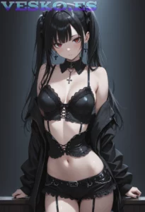 Katie Kox Desnuda Anime AI Artwork