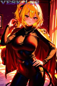 La Hermosura De Las Jovenes Mujeres Desnudas Anime AI Artwork