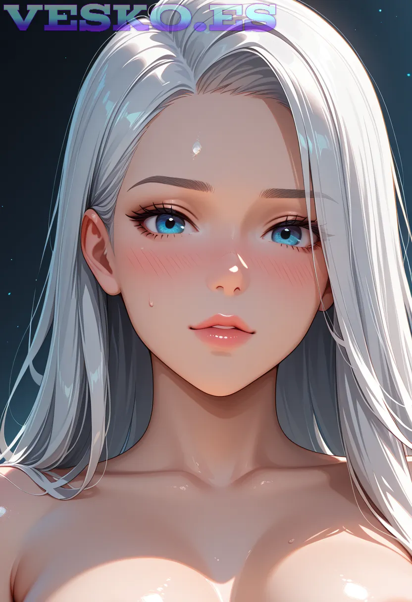 La Pelirroja Dina Y Su Cono Afeitado Desnuda En El Campo Anime AI Artwork