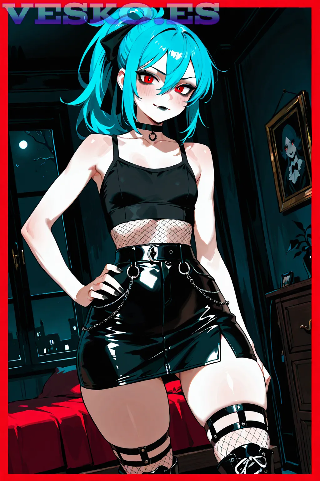 Las Tetitas De La Colegiala Lexie Anime AI Artwork