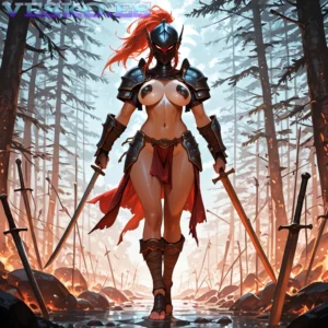 Leticia Y Su Desnudo Anime AI Artwork