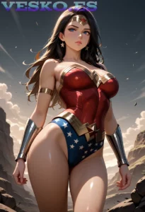 Mila Desnuda Mostrando Su Cono Gordo Anime AI Artwork