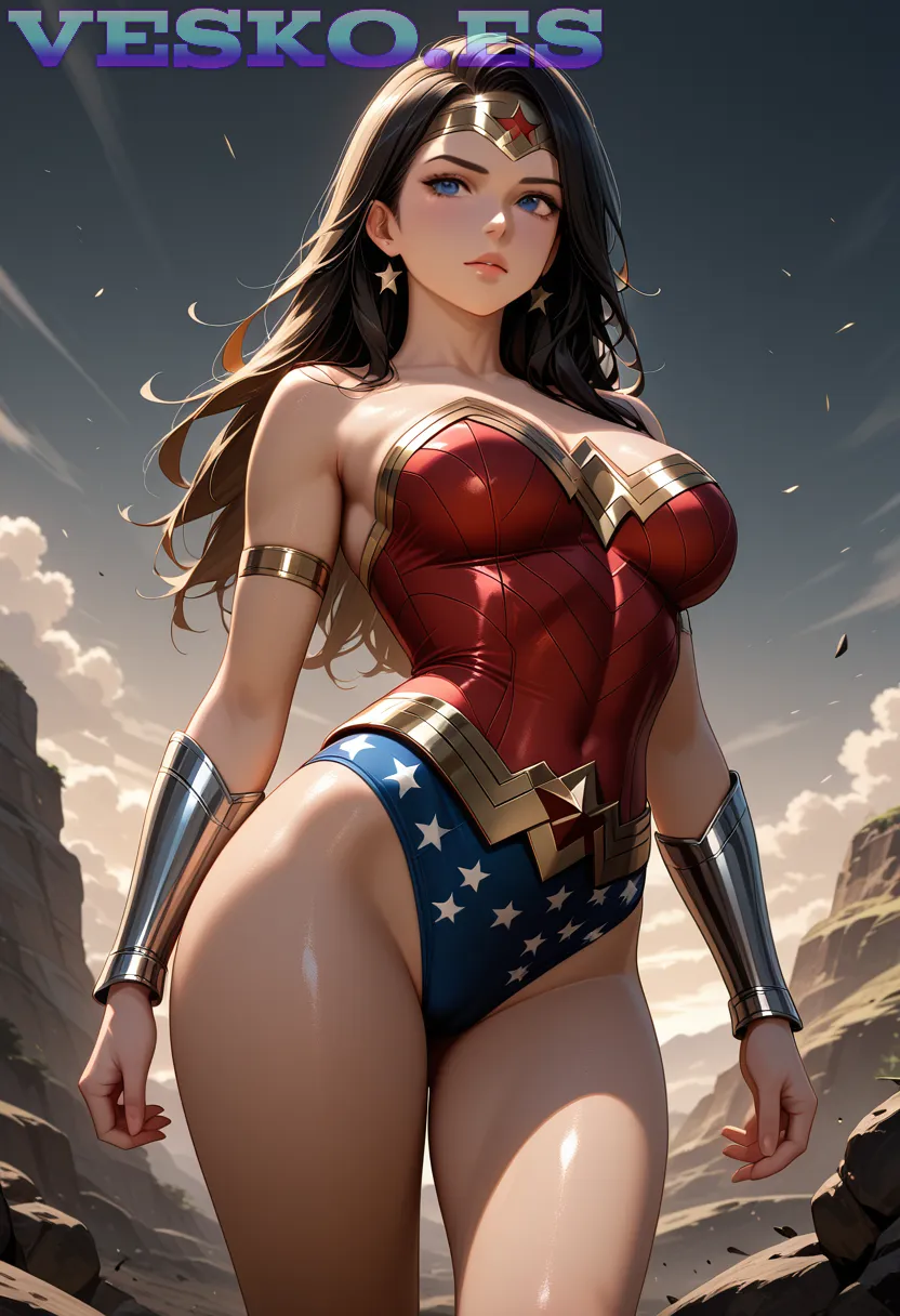 Mila Desnuda Mostrando Su Cono Gordo Anime AI Artwork