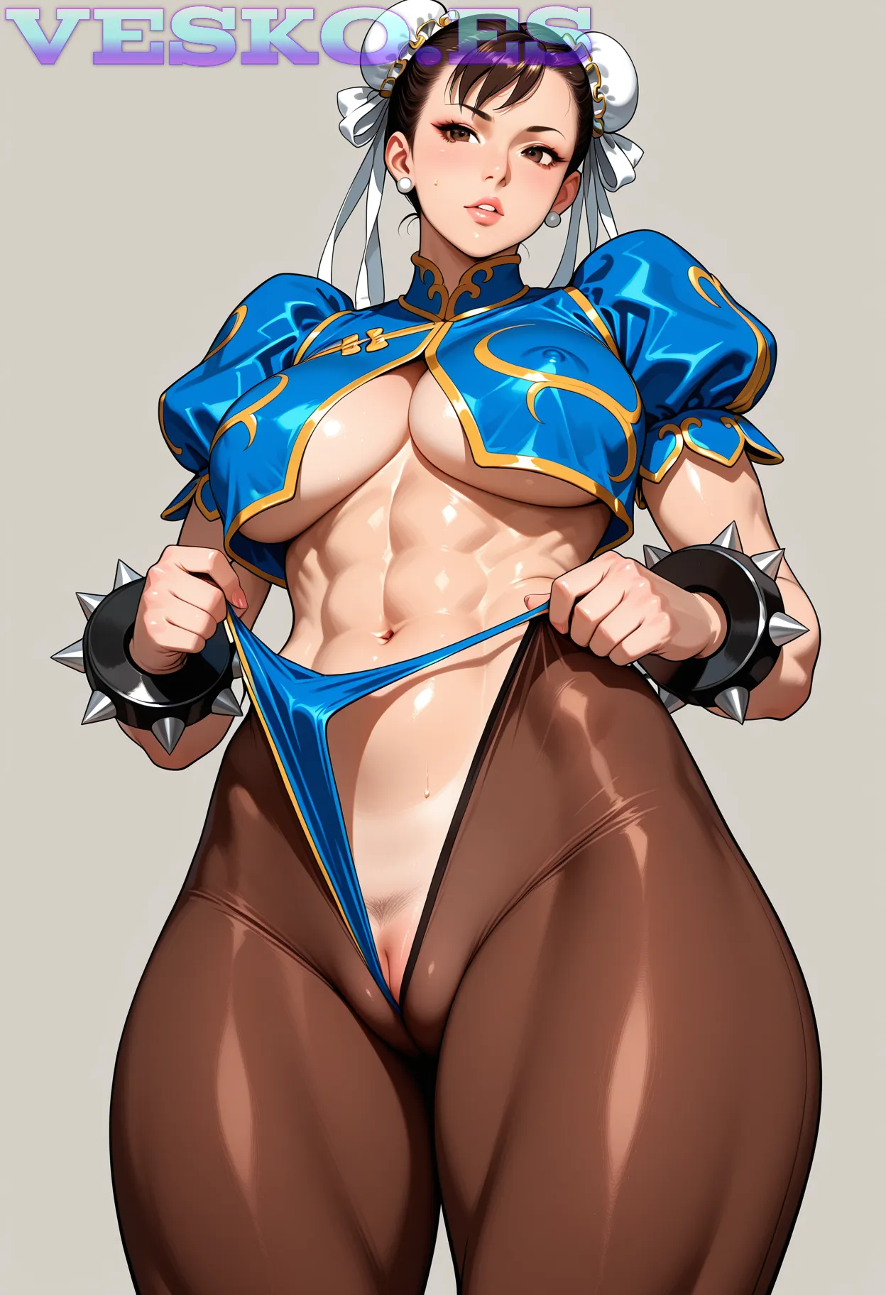 Modelos Desnudas Coleccion Siete Anime AI Artwork