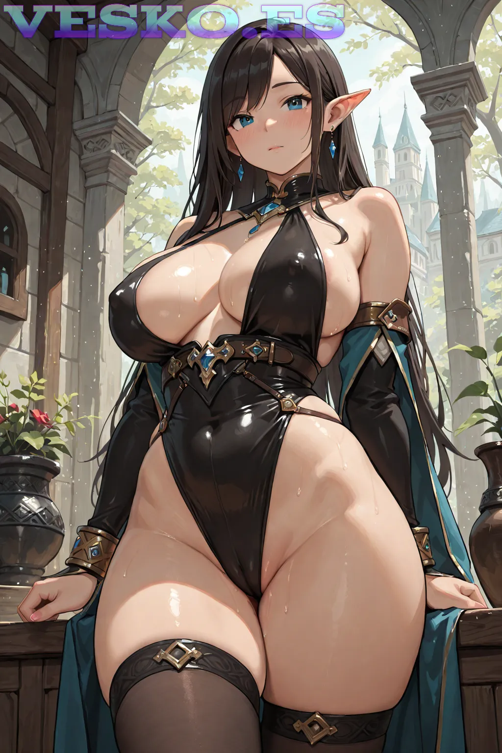 Naked Teens Anime AI Artwork