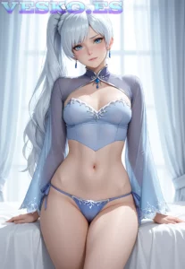 Preciosas Mujeres Anime AI Artwork