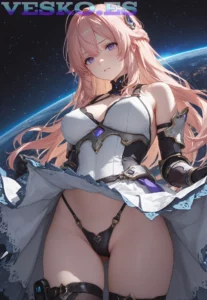 Sexy Coches Anime AI Artwork