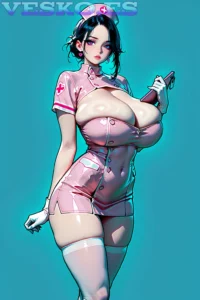 Skinny Naked Amateur Anime AI Artwork