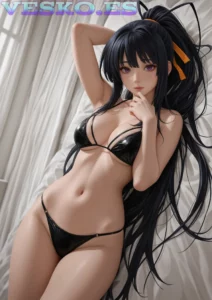 Teenage Girls Nude Anime AI Artwork