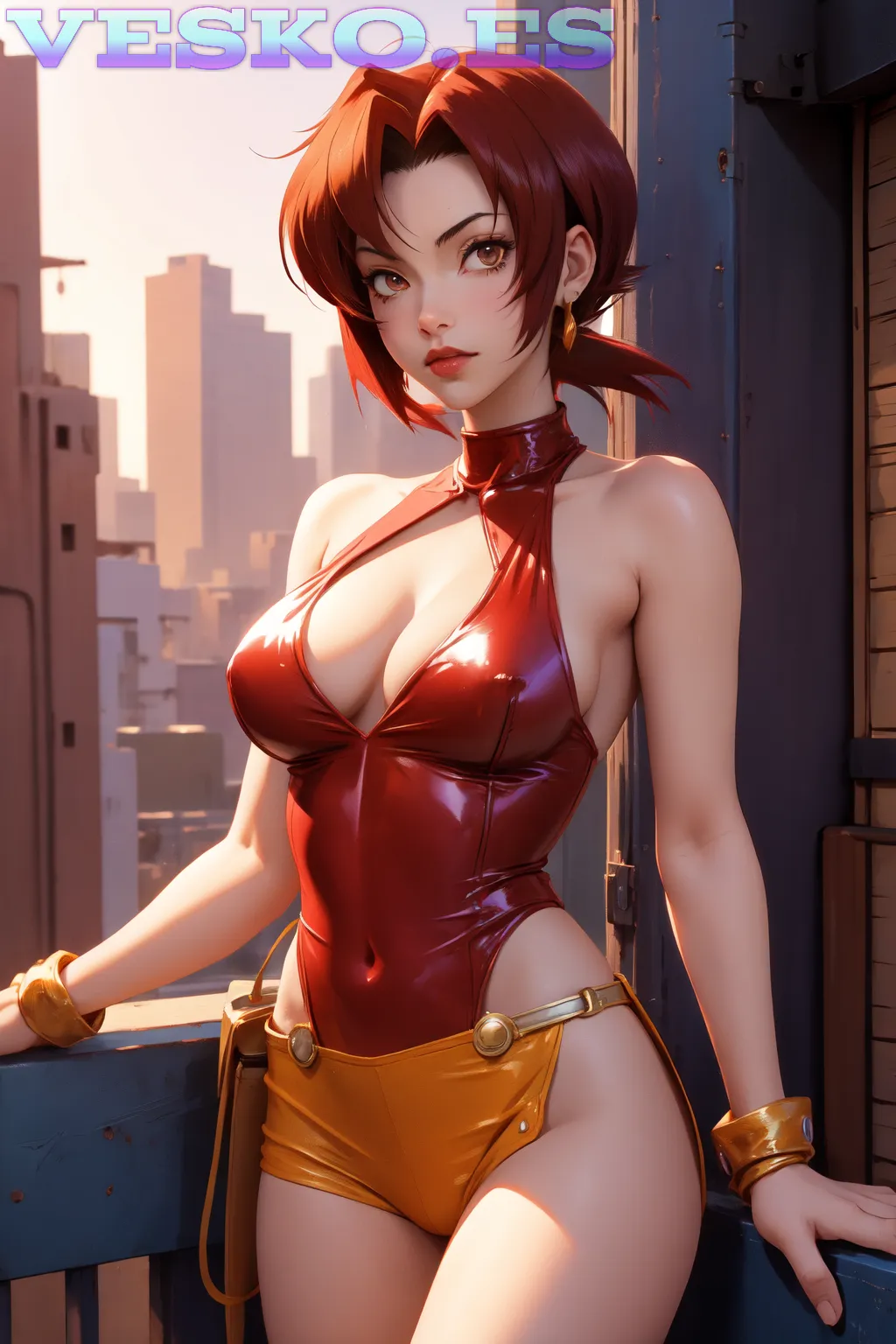 Tetas Gordas De Chicas Mulatas Al Descubierto Anime AI Artwork