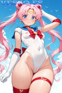 Un Culo Guapo En Pantalon Corto Anime AI Artwork