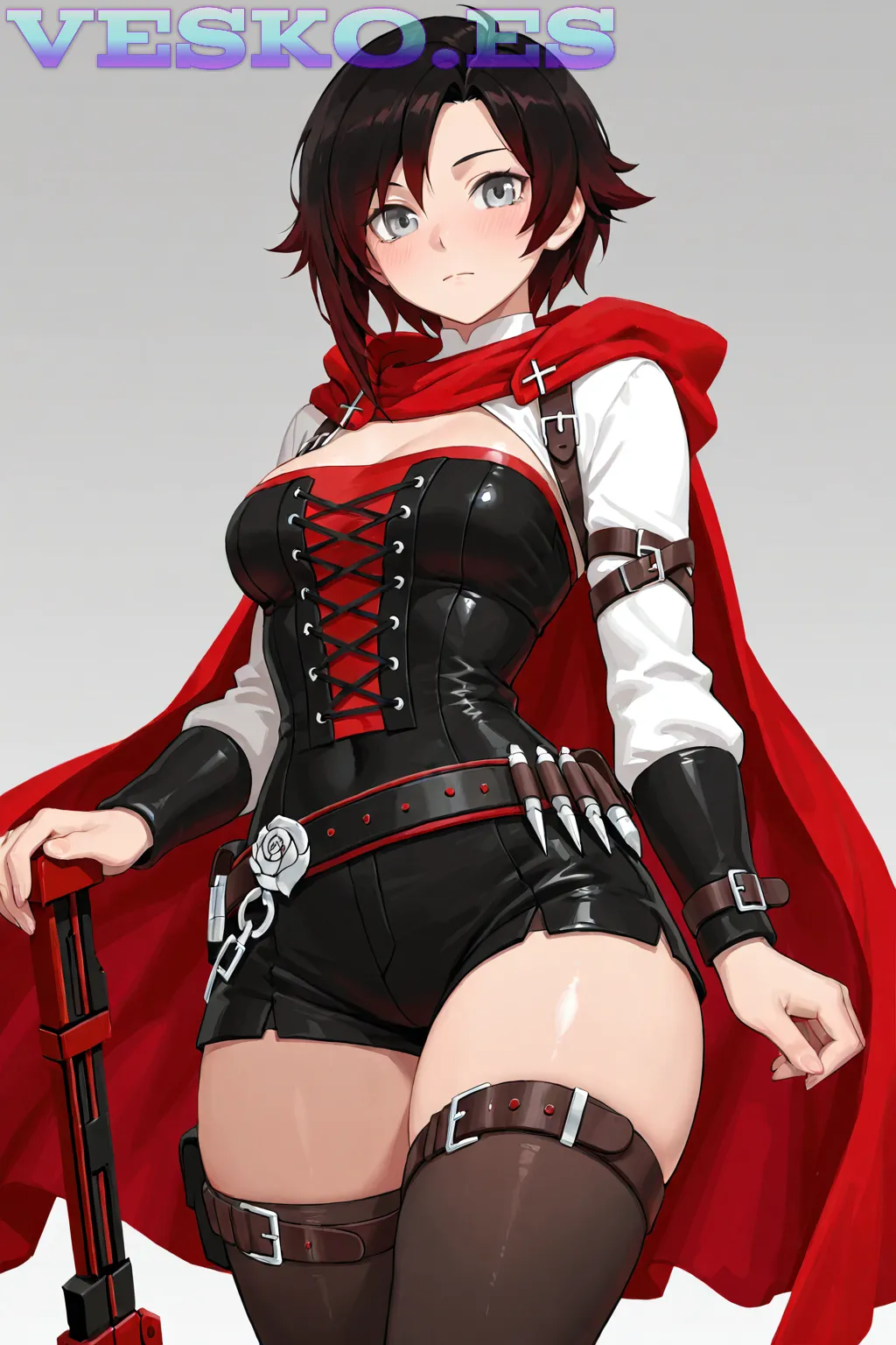 Val Keil Sexy Modelo Playboy Anime AI Artwork
