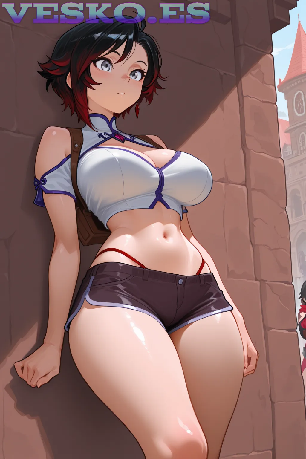 Adolescentes Y Mujeres Cachondas Anime AI Artwork
