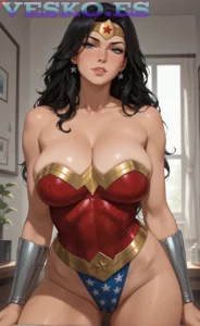 Alena Y Su Cono Rubio Anime AI Artwork