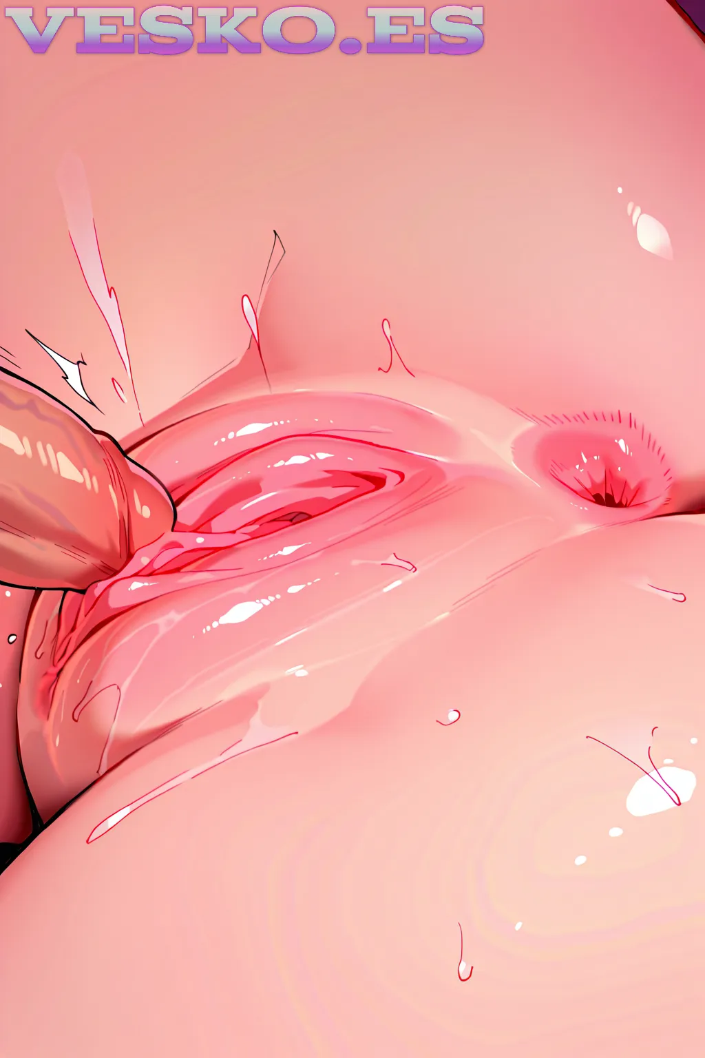 Alisa Amore Tetas Anime AI Artwork