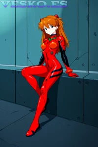 Angelina Valentine Anime AI Artwork