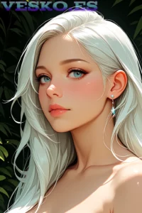 Anita Lee Desnuda Anime AI Artwork