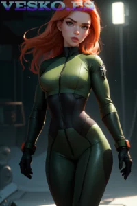 Anna Tatu Hermoso Foto Striptease De Su Vagina Anime AI Artwork