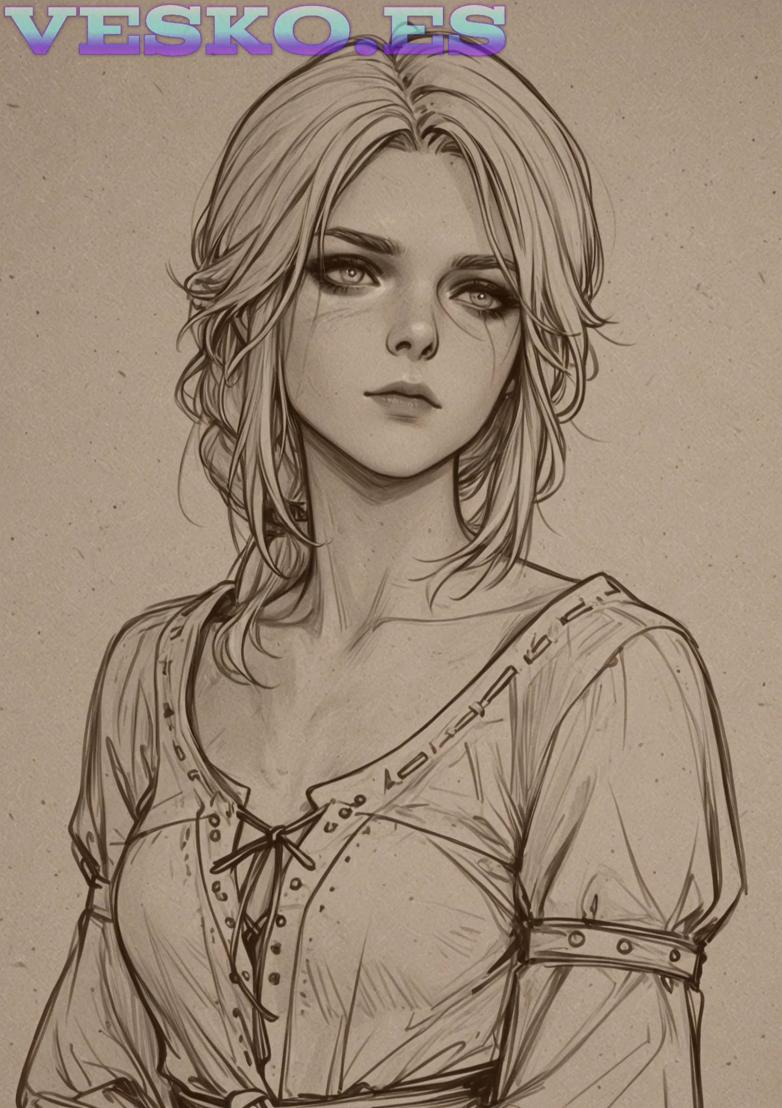 Babe Karissa Desnuda Anime AI Artwork