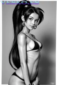 Charley Chase Is A Delicious Brunette Slut Anime AI Artwork