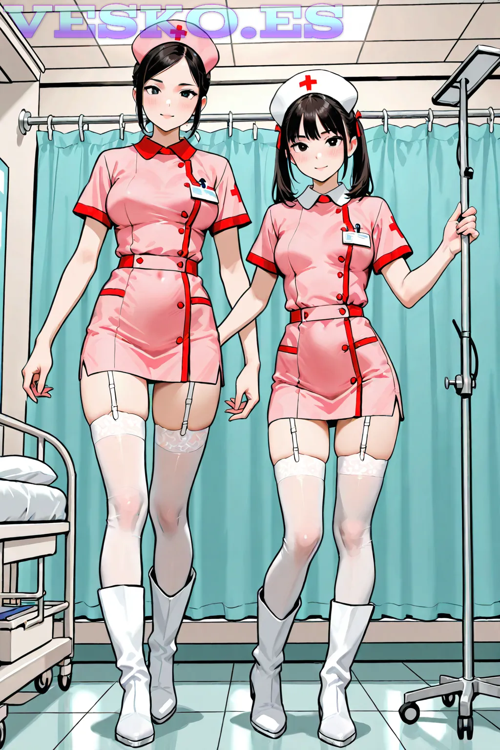 Free Anime Fan Service Eroge Yandere Maid Anime AI Artwork