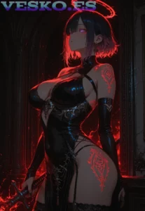 Hermosas Chicas De Tetas Grandes Desnudas Anime AI Artwork