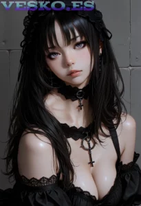 Hot Anime Female Characters Anime AI Artwork