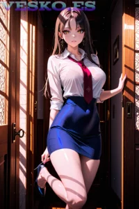Julia Ann Increible Madura Y Sus Amigas Anime AI Artwork