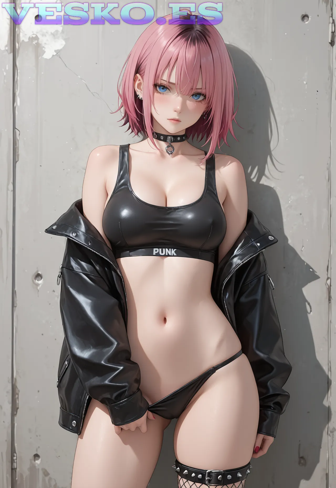 Lady Jana Anime AI Artwork