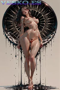 Linda Ama De Casa Tetona Anime AI Artwork