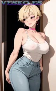 Nuestra Jenny Se Desnuda Anime AI Artwork