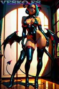 Ojos Azules Anime AI Artwork