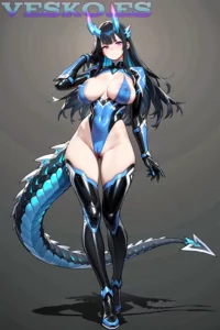 Pole Dance Naked Anime AI Artwork