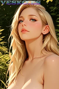 Preciosidades Femeninas Al Desnudas Anime AI Artwork