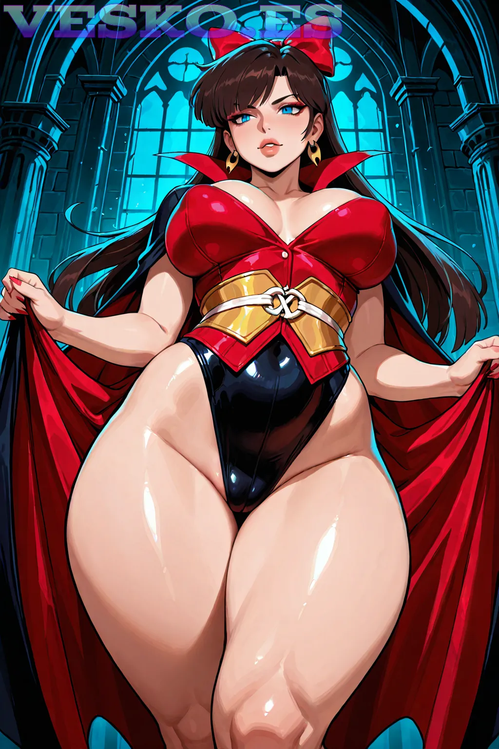 Saitama One Punch Man Anime AI Artwork