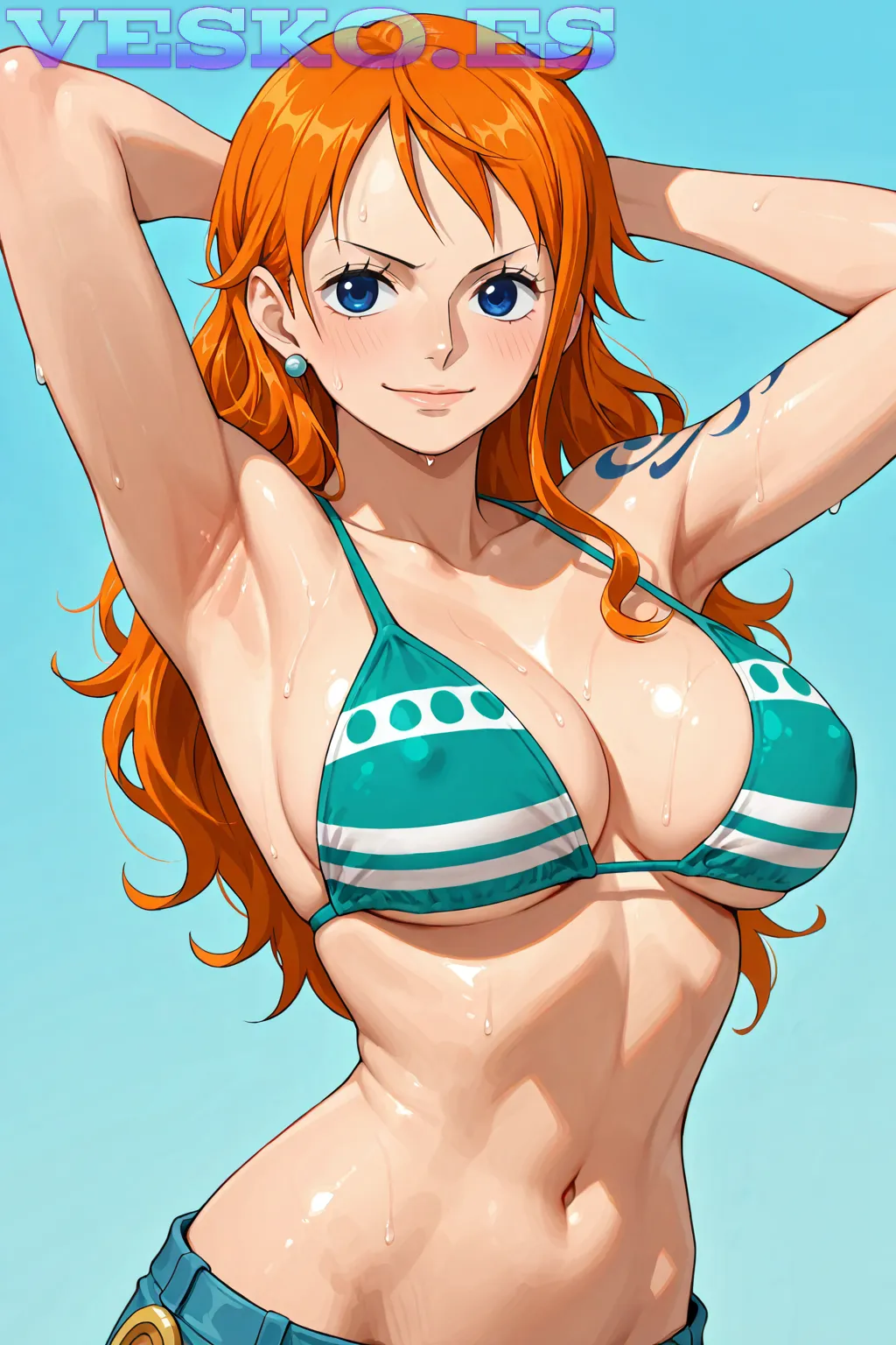 Sensuales Bellezas Anime AI Artwork