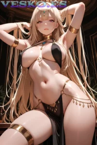Tetas Desnudas De Chicas Japonesas 2 Anime AI Artwork