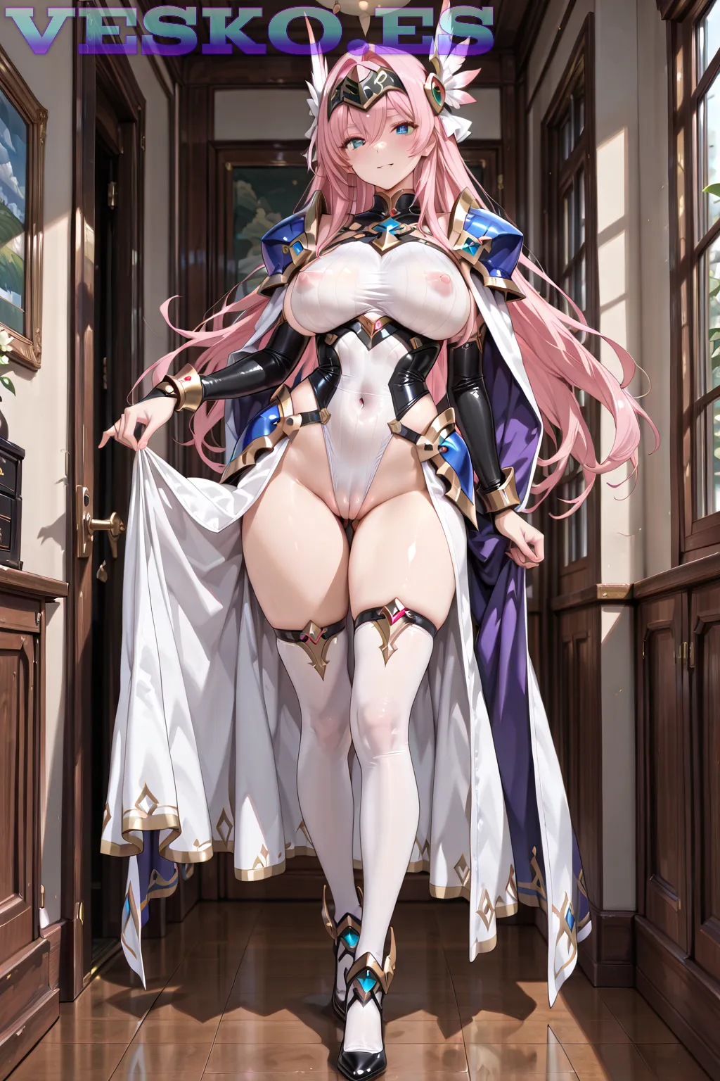 Wendy Fiore Big Boobs Anime AI Artwork