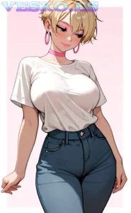 A Good Interracial Lesbian Sex Session Anime AI Artwork
