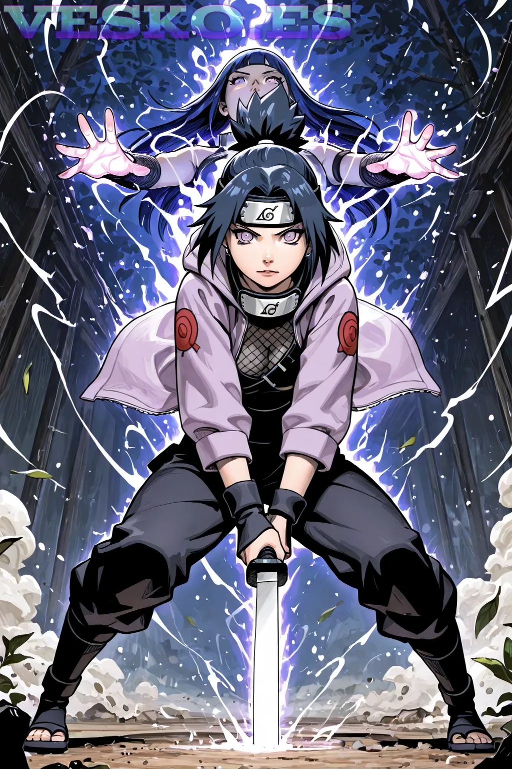 Adolescente Caliente Atrapada En Su Multiverso Anime AI Artwork