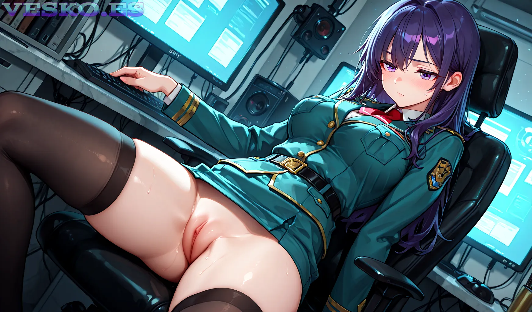 Aleta Ocean Anime AI Artwork