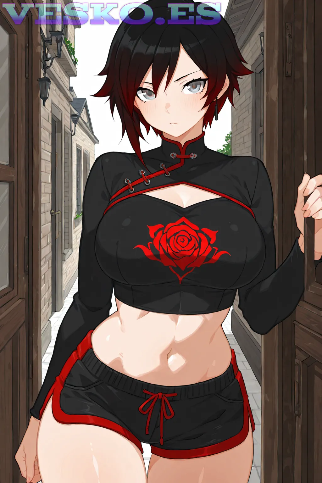 Ali Casanova Sexy Anime AI Artwork
