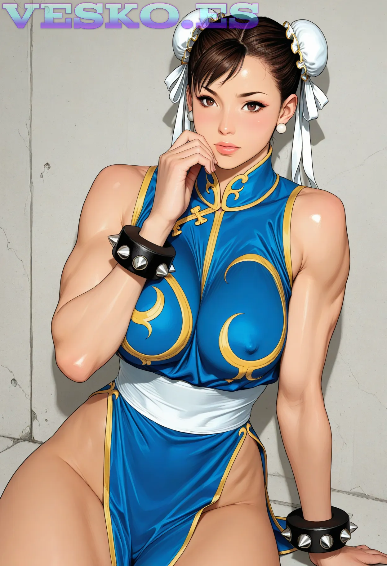 Alla Bruletova Anime AI Artwork