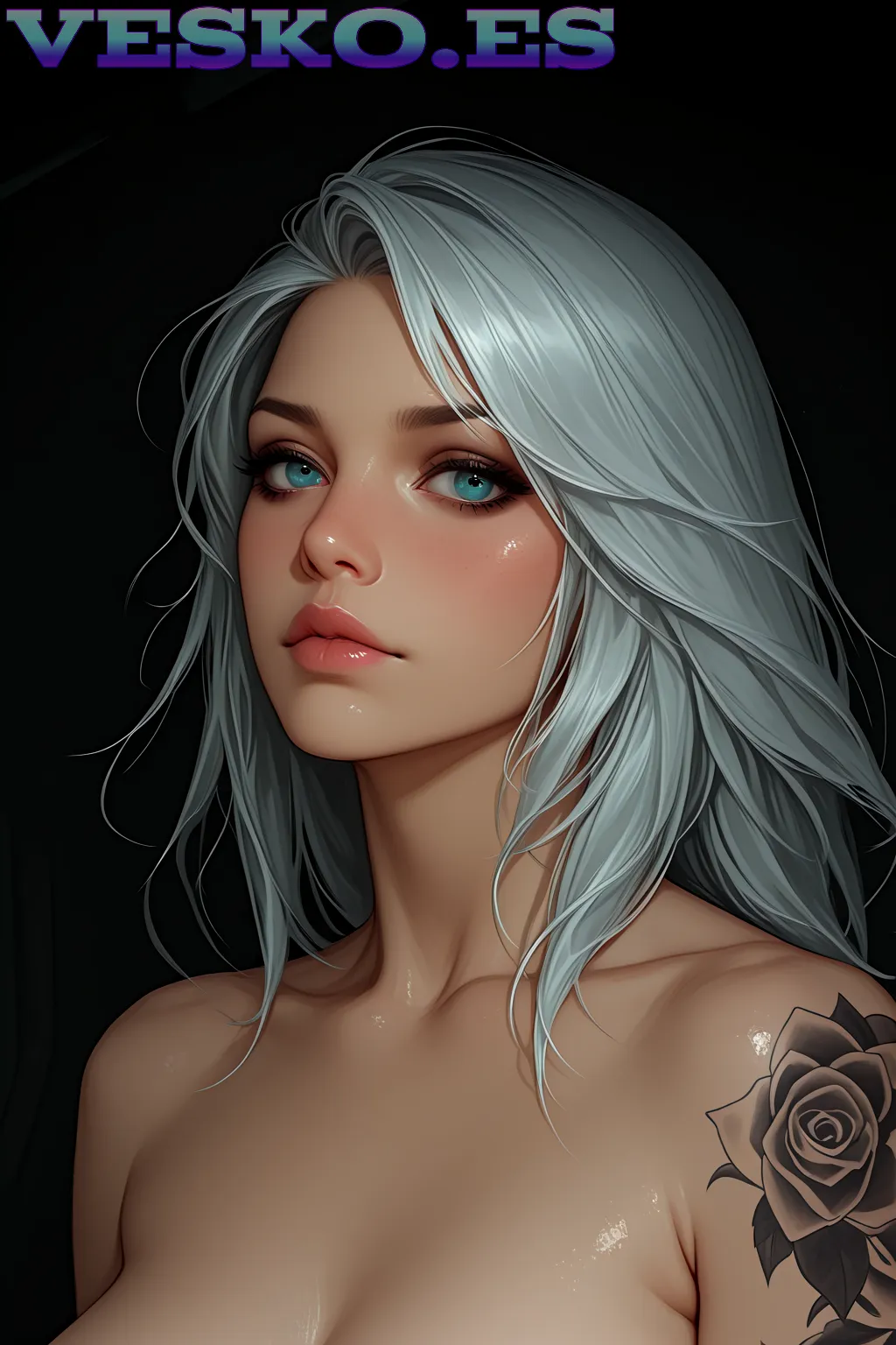 Amater Sexy Anime AI Artwork