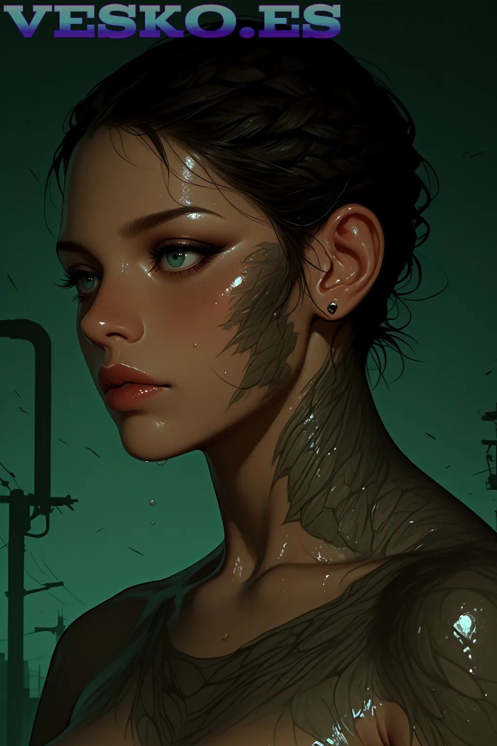 Amateur Calientes Caseras Anime AI Artwork