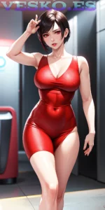 Ancilla Tilia En Lenceria Anime AI Artwork