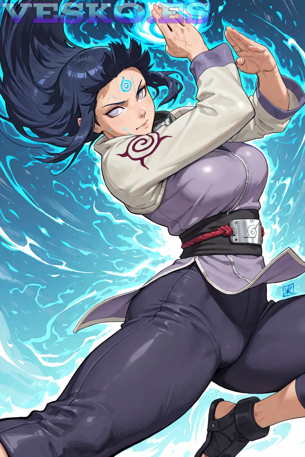 Anime Characters Blue Box Lazarus Luffy Bishoujo Anime AI Artwork