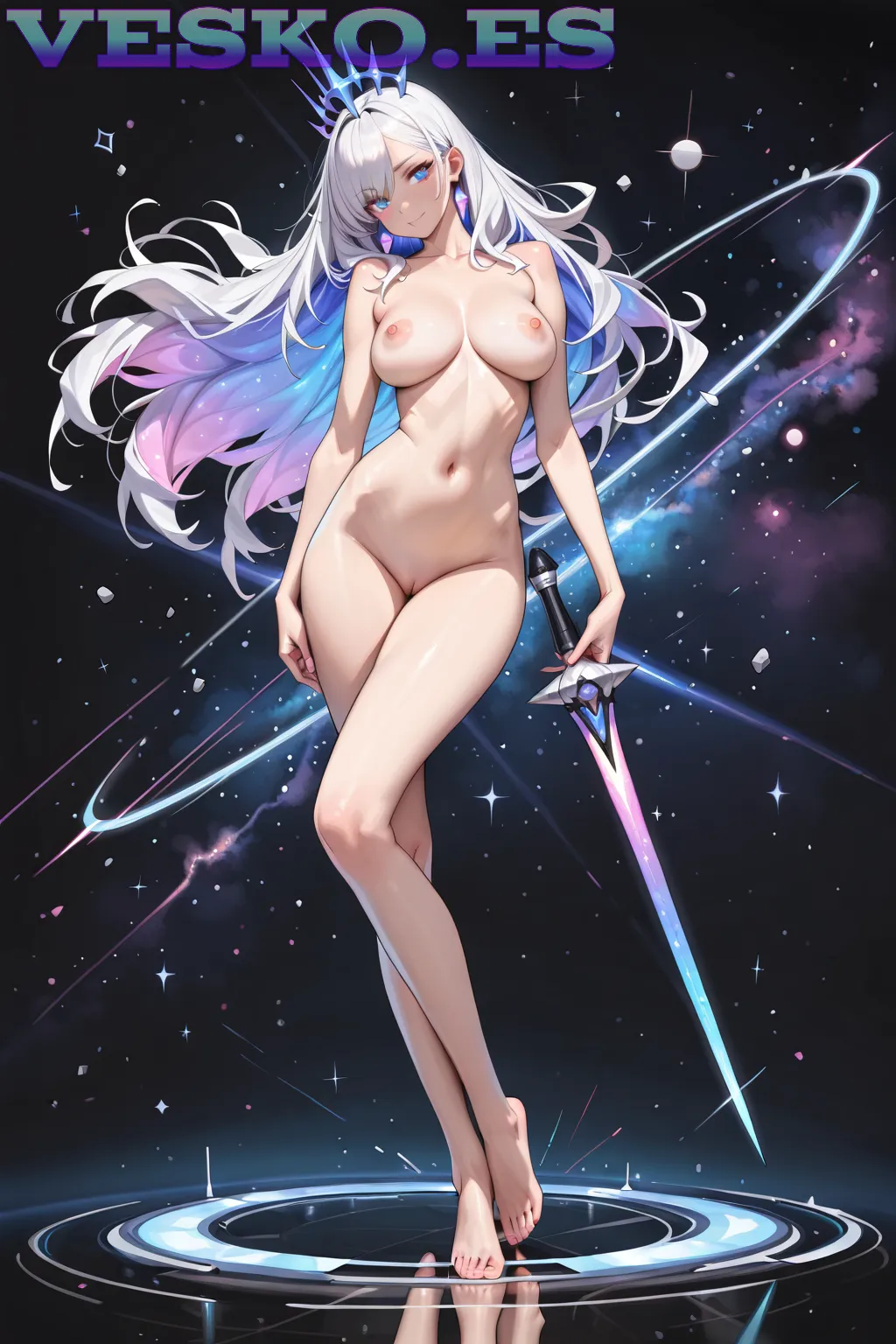 Anime European Girls Anime AI Artwork