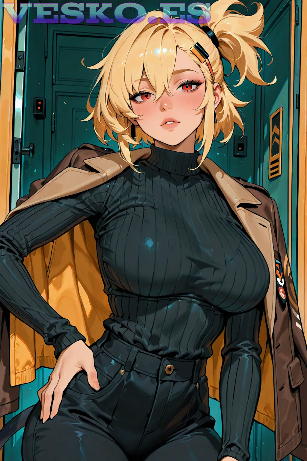 Anime Games Lazarus Hidive Bishoujo Bishounen Anime AI Artwork